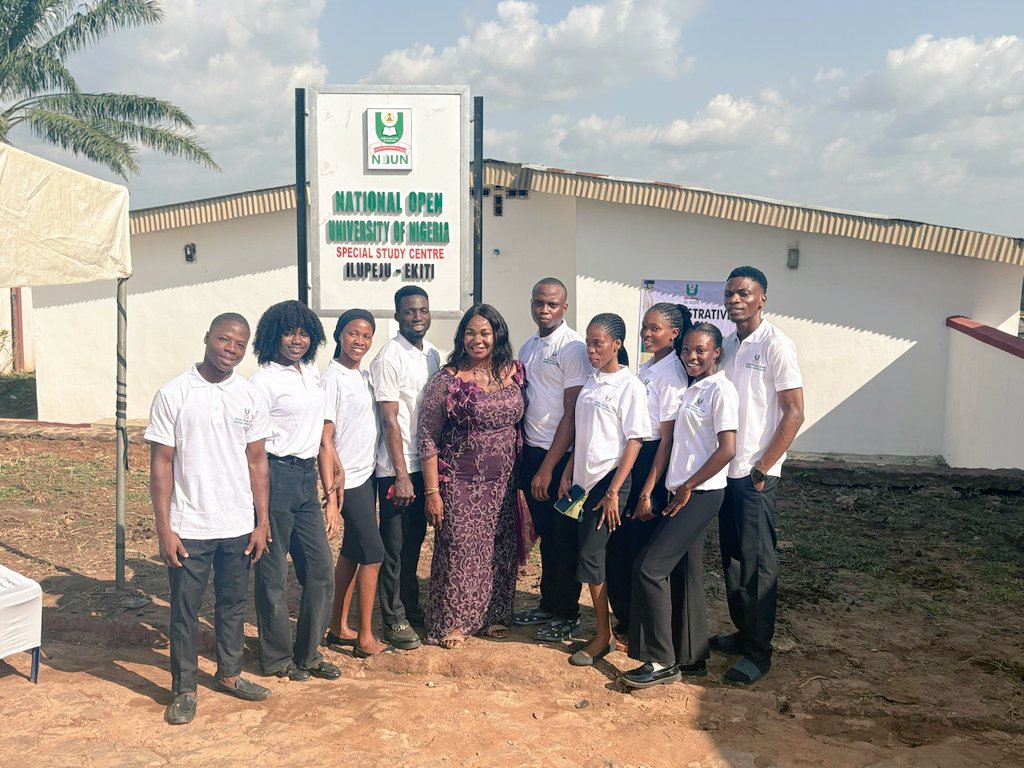 Ekititotheworld's tweet image. NATIONAL OPEN UNIVERSITY OF NIGERIA Special Study Center, Ilupeju Ekiti is now open for admission..
All courses available.....

@NOUN_ILUPEJU