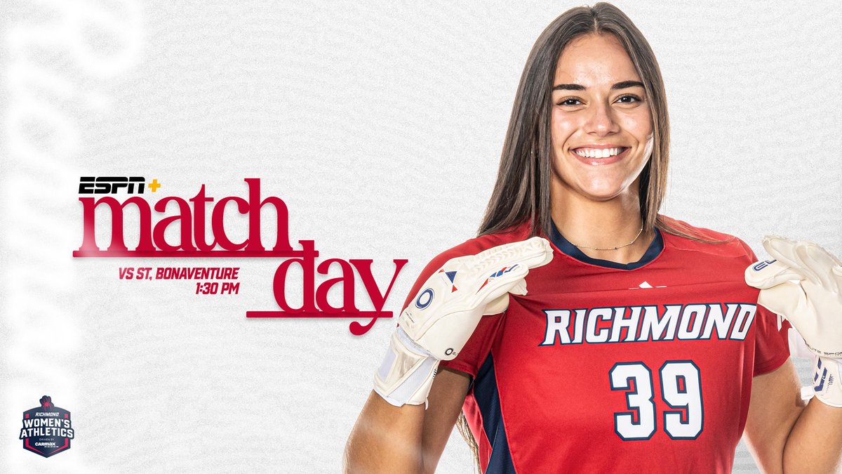 𝑻𝑯𝑬 𝑭𝑰𝑵𝑨𝑳𝑬. 🕷️⚽️

<a href="/SpiderAthletics/">Richmond Athletics</a> // #OneRichmond
📍 – Richmond, Va. / President's Field
🆚 – <a href="/BonniesWSoccer/">Bonnies Women's Soccer</a> 
🕐 – 1:30 p.m.
🎥 – spides.us/4ovASQi
📈 – spides.us/3LcqcYq