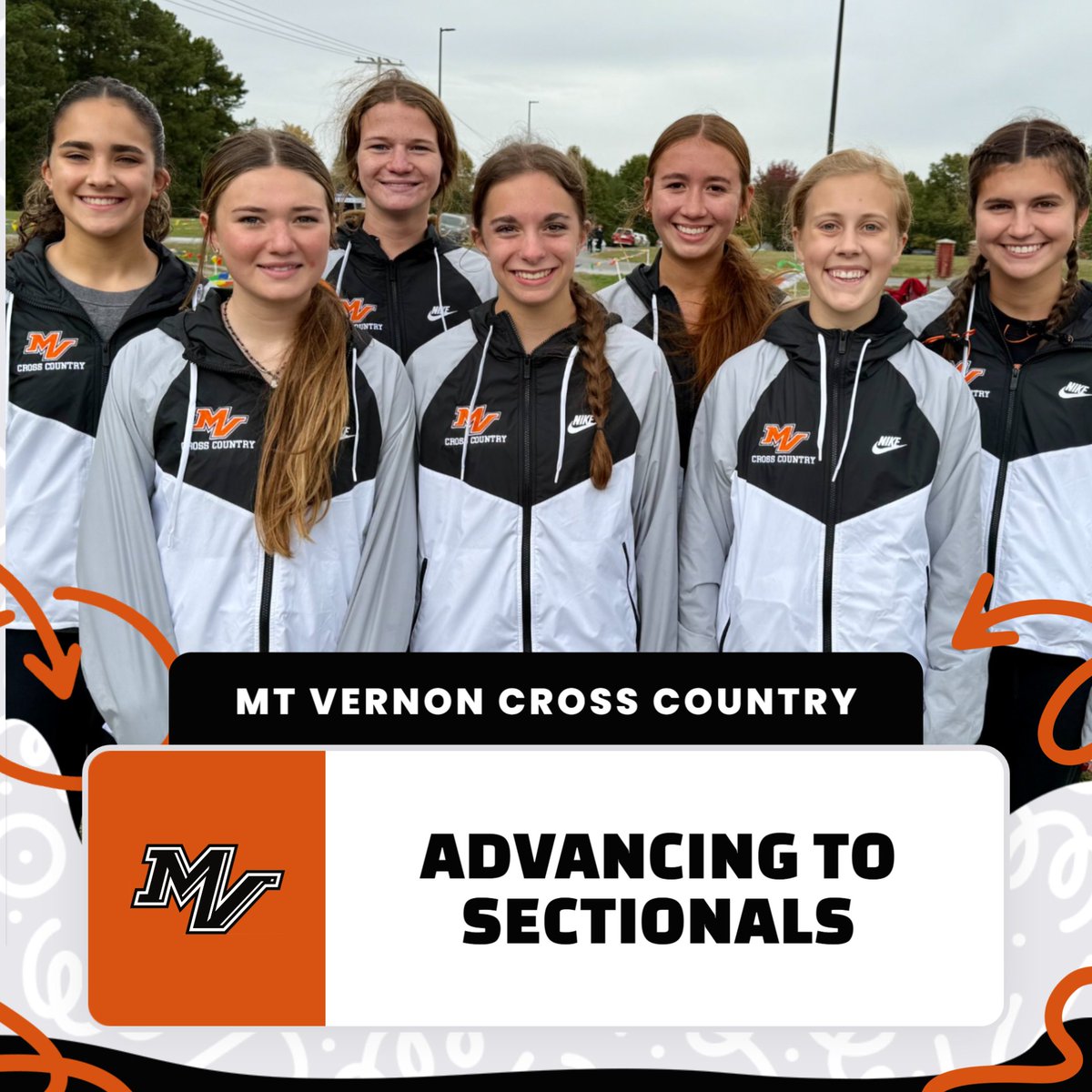 Congratulations! Lady Rams Cross Country
Sectionals - November 1st at Mattoon 
Lake Land College 5001 Lake Land Blvd, Mattoon, IL
Girls' Race at 12:00 PM