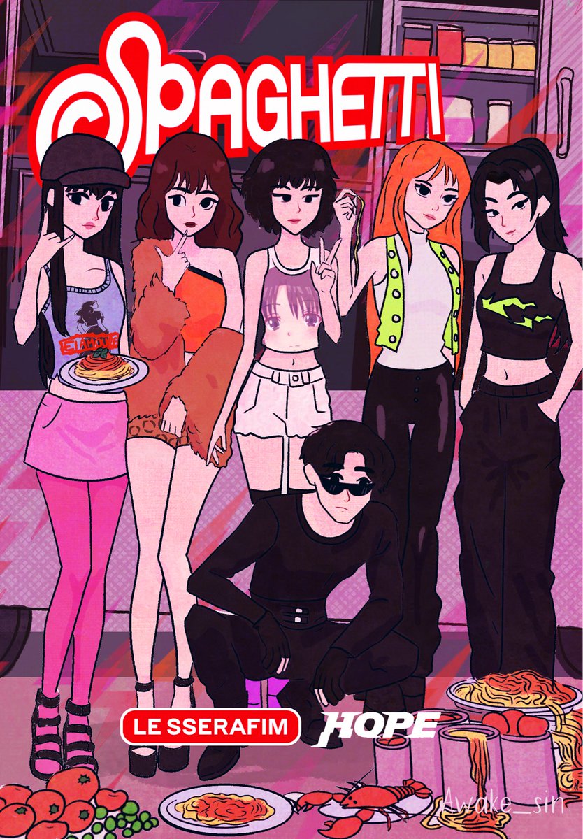 🍝🔥
#SPAGHETTI_FT_JHOPE 
#EAT_IT_UP_SPAGHETTI