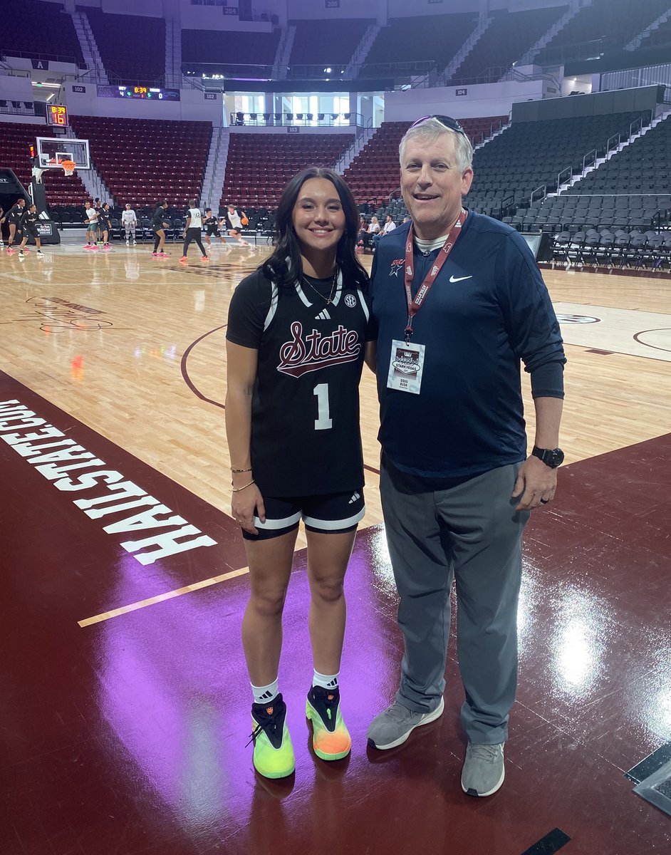 STARZ NIKE EYBL Nationally-ranked (#76 ESPNW) 2026 SG LANI SMALLWOOD (7A-Albertville HS) is on her Official Visit to <a href="/HailStateWBK/">Mississippi State Women's Basketball</a> of the SEC &amp; Head Coach <a href="/SamPurcellMSU/">Sam Purcell</a>!  Now at Practice … Tailgate &amp; FB Game coming up!   Let’s Go <a href="/lanismallwood12/">Lani smallwood</a>!  Hail State 🐶 &amp; Go STARZ! ⭐️