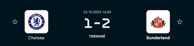 En fait on était pas nul, c'est juste Sunderland qui est trop fort