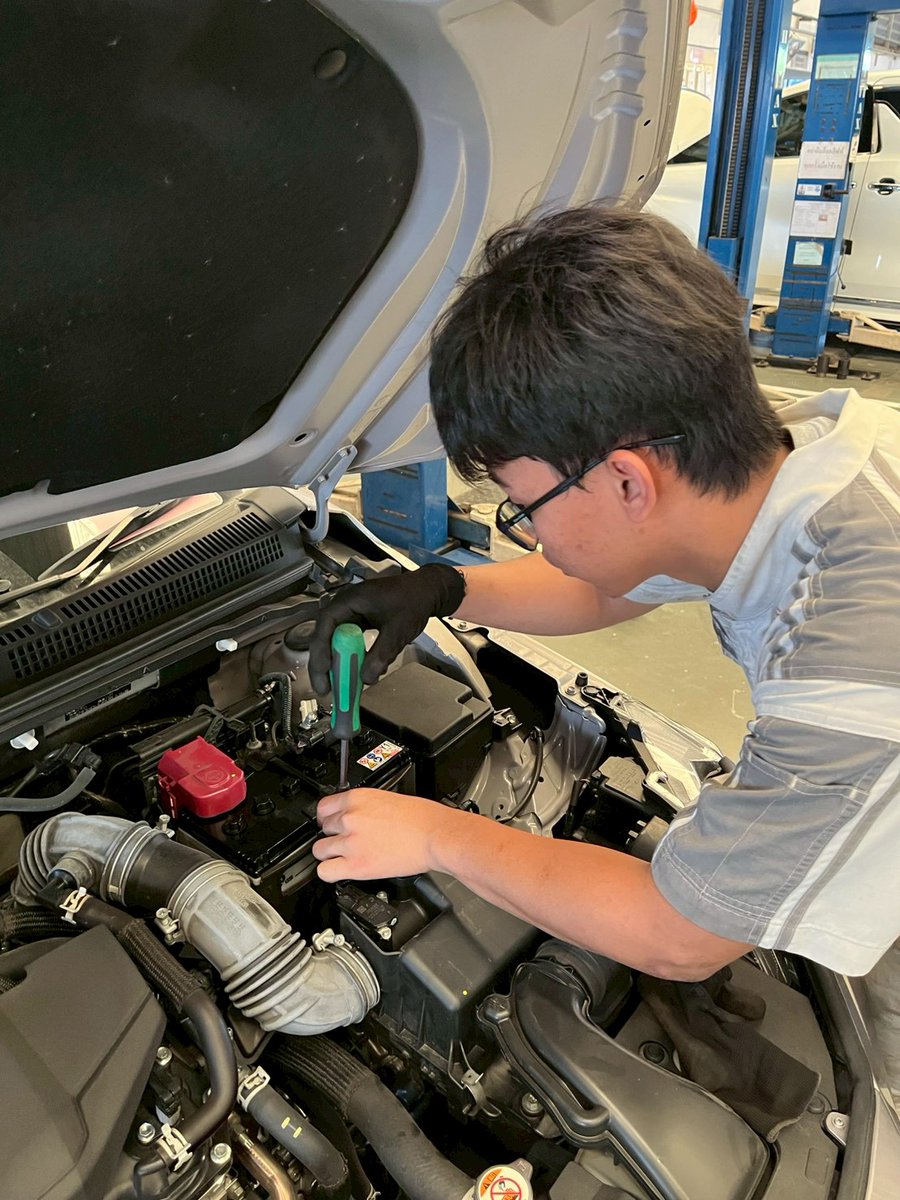 Chatmongko51972's tweet image. ฝึกงานให้เก่งเอาลูกเอา🙇🤓 #สมุทรปราการ #บางปู