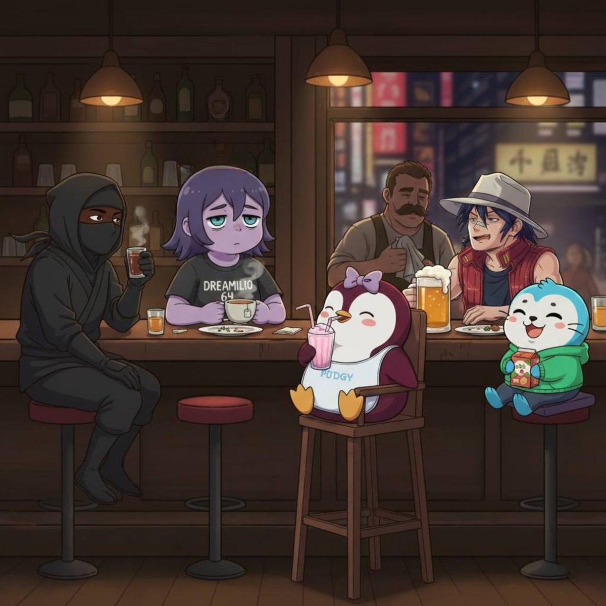 The $FOKU Team earned themselves a well deserved night out after a hard week of work 🍾

FOKU Team: Cheers 🍻