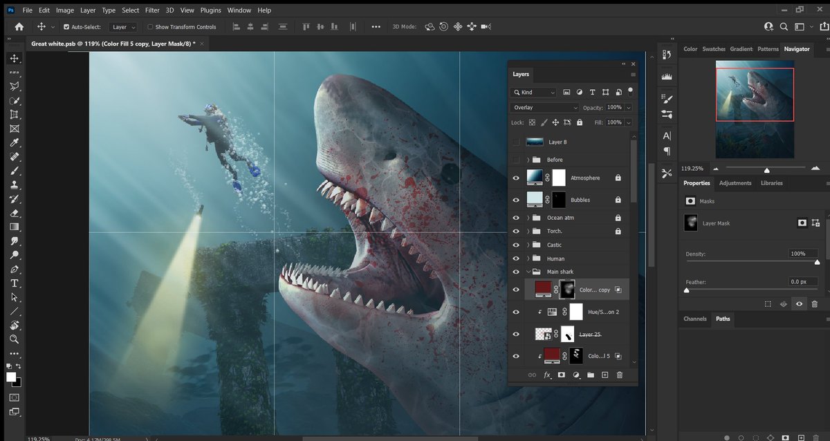 Ctrlz_ee5's tweet image. NEW ART LOADING, my keyboard is stained 🩸
#Photoshop