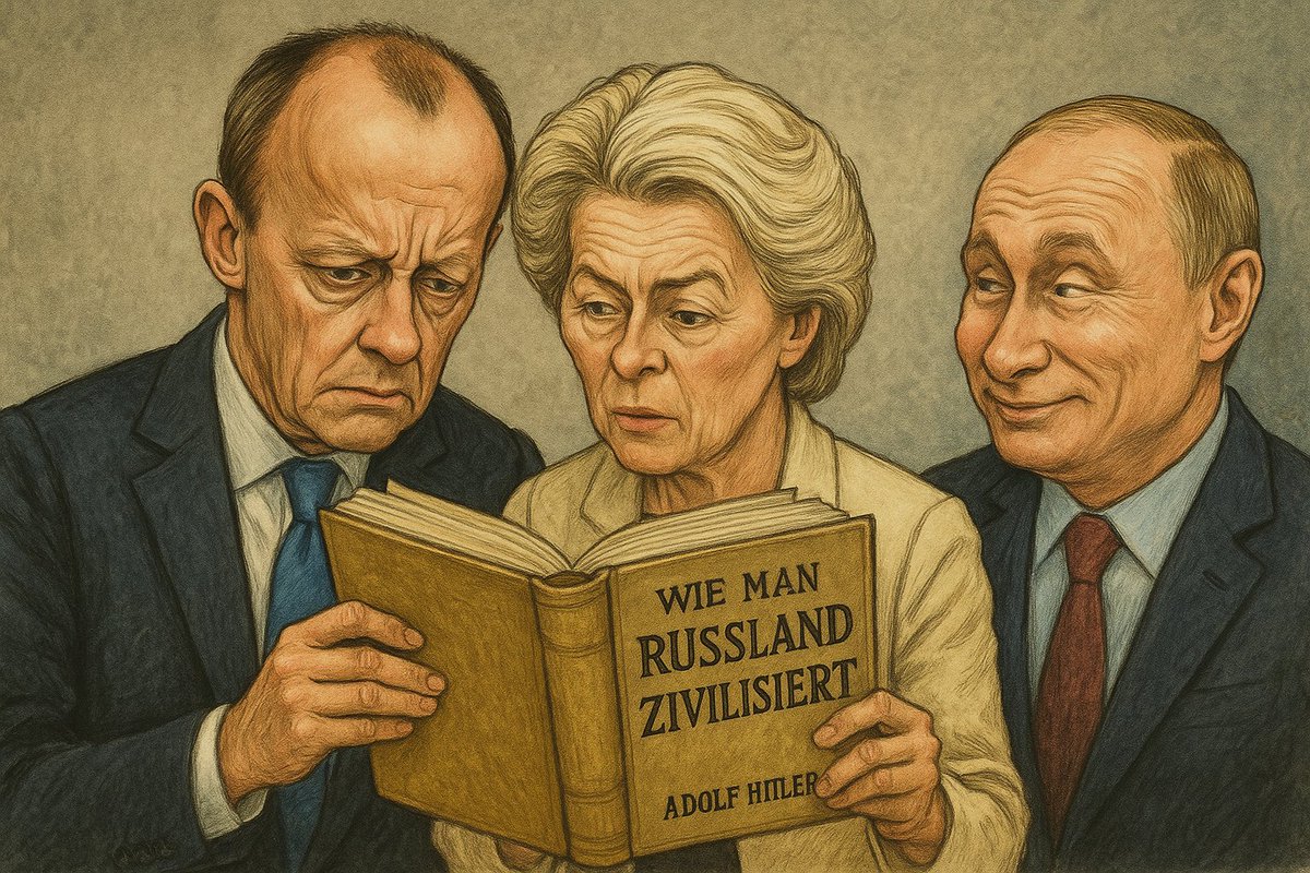 BPartisans's tweet image. 🧩 Aux détracteurs de la Russie : le retour du syndrome de 1933
Chronique @BPartisans 
L’Europe a décidément la mémoire courte. Ou plutôt sélective. Car si l’on écoute ses dirigeants actuels, on croirait entendre un écho venu du passé — un vieux vin versé dans des bouteilles…