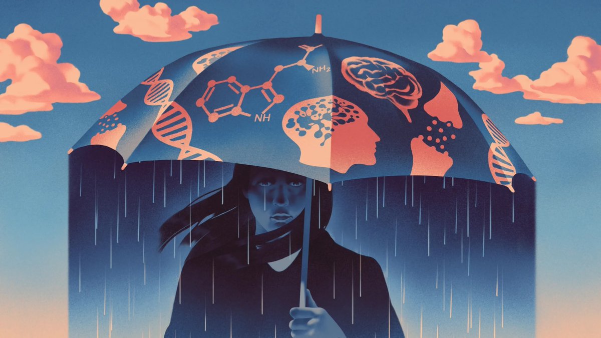QuantaMagazine's tweet photo. Depression is almost certainly much more than an imbalance of brain chemicals.
https://t.co/uX3TFfBUnf https://t.co/Ad3eqqn6Ku