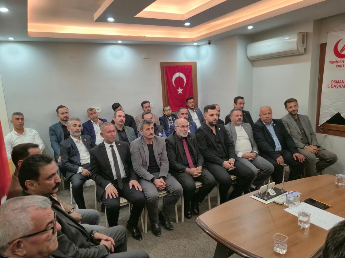 Osmaniye’de Büyük Kongre Toplantımızı
Genel Başkan Yardımcımız Sayın Mustafa Sezgin Başkanımızın katılımlarıyla gerçekleştirdik.
İl Başkanımız Sayın Ekrem Türkmen Bey’e, değerli yönetimine ve tüm ilçe başkanlarımıza
katkı ve desteklerinden dolayı teşekkür ediyoruz.