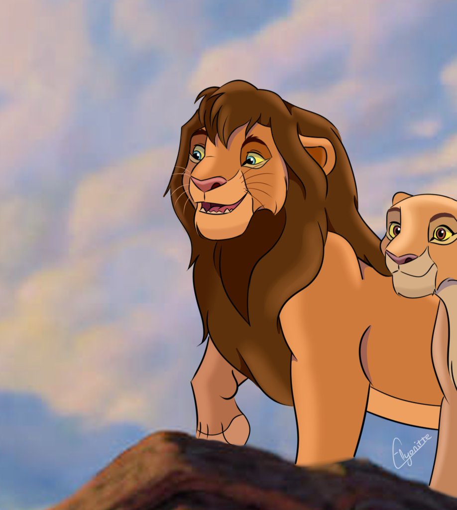 Elyonitte_'s tweet photo. My entry for @ appletater .art (on instagram) DTIYS, of all the children of Simba and Nala!
From left to right: Kopa, kiara, Kion
Hope you like it! I really enjoyed drawing this☺️
Background belongs to Disney
#Disney #drawing #fanart #dtiys #artist #artistsontwitter #digitalart https://t.co/96COTRpJ2v