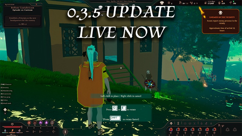 summaexpedition's tweet image. 🎉 Summa Expeditionis — Update 0.3.5: Fortify and Advance! 🛠️

The biggest update in Summa Expeditionis is here, featuring the long-awaited modular construction! 🏗️

New defenses, expanded production, and much more!

🧵 Thread 👇