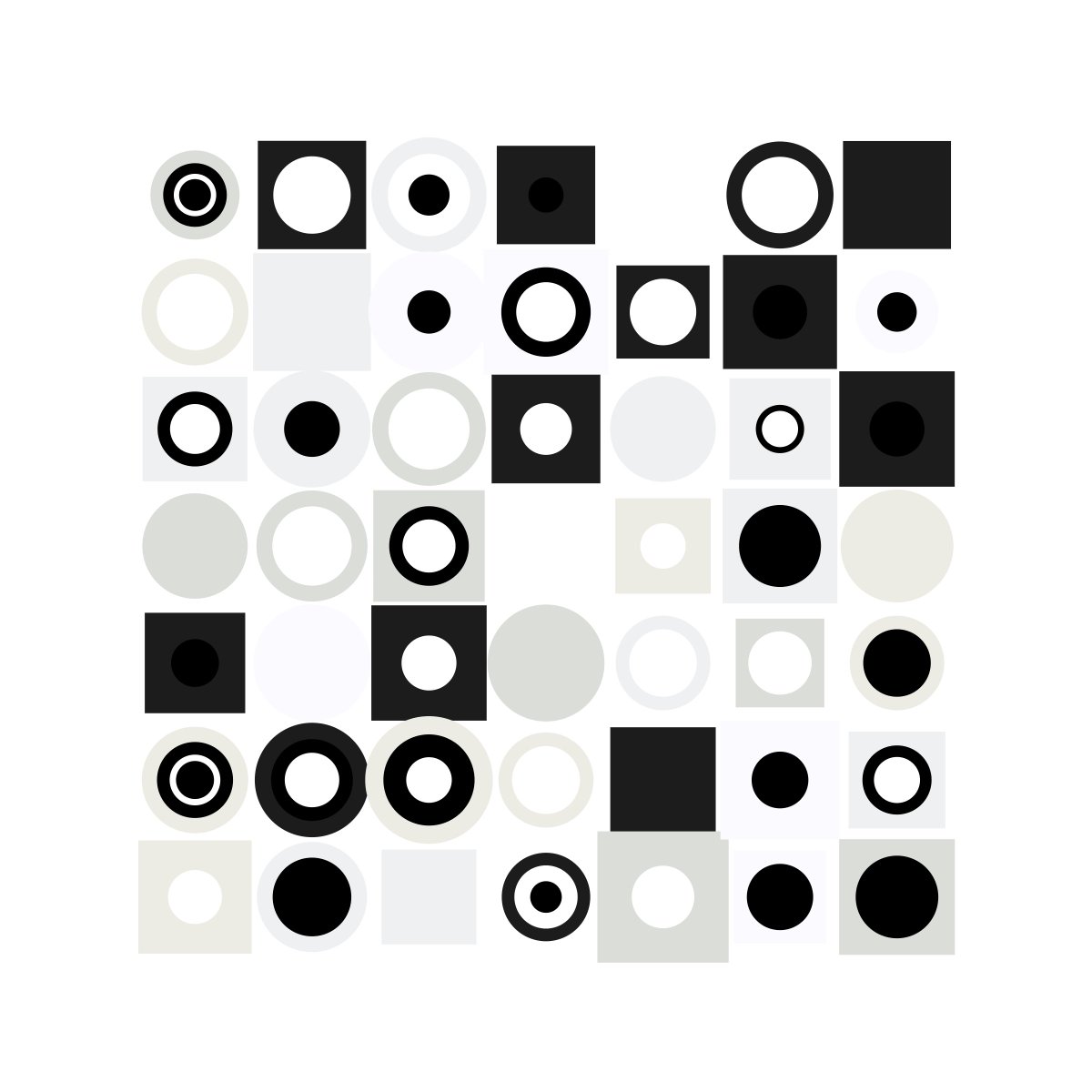 toskamatika's tweet image. ⬛️⬜️⬛️⬜️
#p5js #generativeart #genart #dailycoding #creativecoding