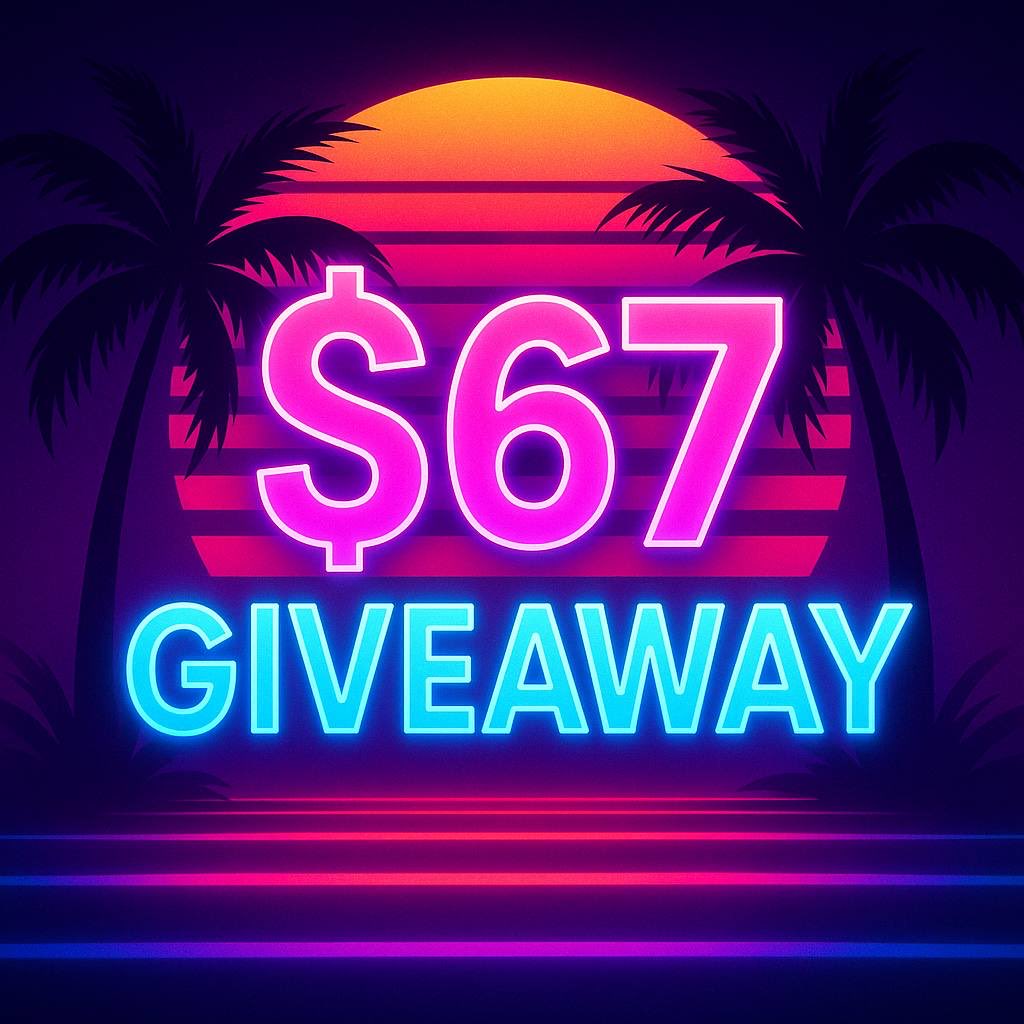 SixSeven or whatever the kids call it…

Just like, retweet, follow <a href="/CodeNordic/">Nordic</a> and <a href="/AvataruxS/">AvatarUX Studios</a> for a chance to win 67$😎

Winner picked by end of day Friday.