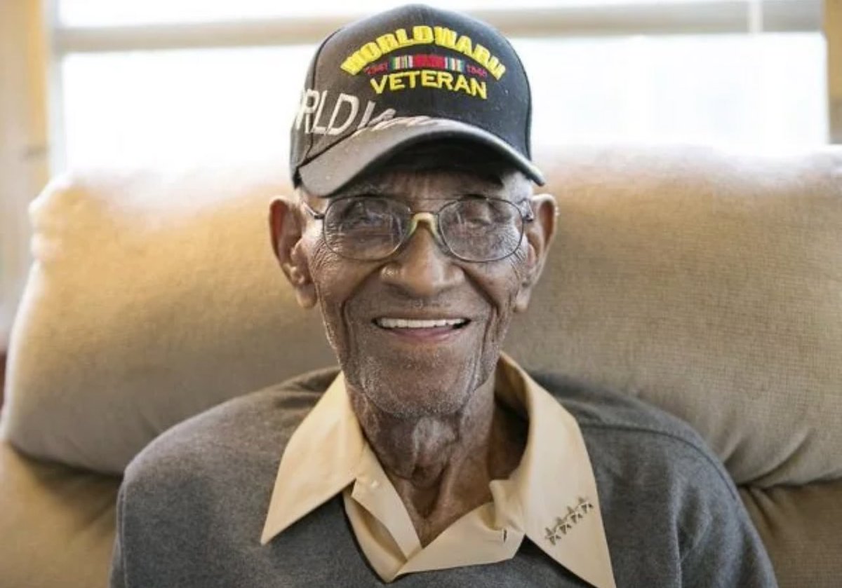 Richard Overton, America's oldest living veteran and oldest living man, passed away peacefully at age 112 in 2018. Rest in peace Richard.
