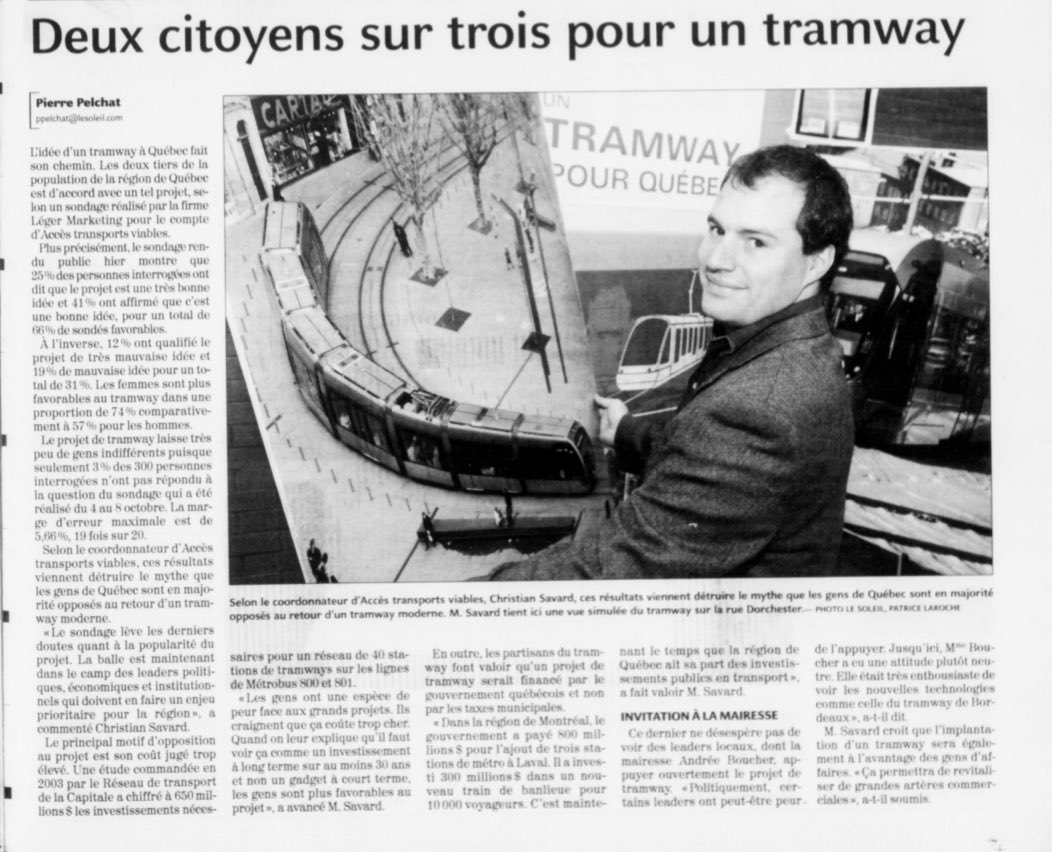 Cet article date du 25 octobre 2006! Il y a 19 ans jour pour jour. Des fois, je me dis qu’il faudra que je raconte cette saga du point de vue de la société civile.