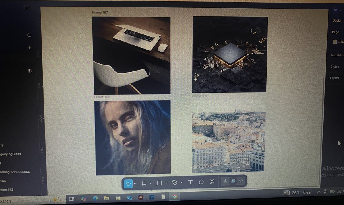 Blue_morrphoo's tweet image. Day 8 of my UI/UX Design Bootcamp by @devanddesignhq 
@Joe_brendan_ took us through plug-ins, image(resizing & editing) & shortcuts (copy, paste). He also showed us different ways to bring images into Figma and emphasized us to follow the principle of DRY(Don’t repeat yourself)