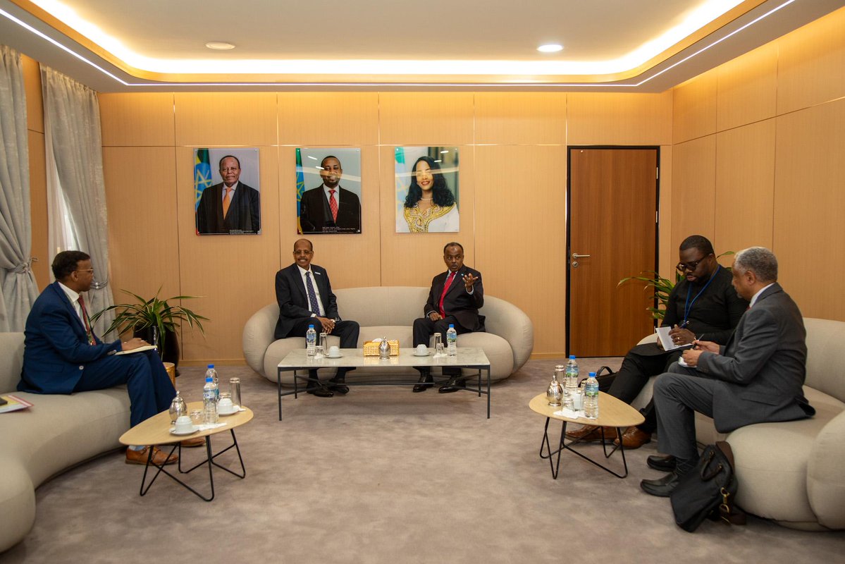 African Union (@_africanunion) on Twitter photo The Chairperson of the African Union Commission, H.E. Mahmoud Ali Youssouf <a href="/ymahmoudali/">Mahmoud Ali youssouf</a> , met this afternoon with H.E. Ali Mohamed Omar, State Minister for Foreign Affairs <a href="/MOFASomalia/">Ministry of Foreign Affairs 🇸🇴</a> of the Federal Republic of #Somalia, on the margins of the Tana High-Level Forum in Addis The Chairperson of the African Union Commission, H.E. Mahmoud Ali Youssouf <a href="/ymahmoudali/">Mahmoud Ali youssouf</a> , met this afternoon with H.E. Ali Mohamed Omar, State Minister for Foreign Affairs <a href="/MOFASomalia/">Ministry of Foreign Affairs 🇸🇴</a> of the Federal Republic of #Somalia, on the margins of the Tana High-Level Forum in Addis