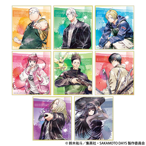 SAKAMOTO DAYS ミニ色紙コレクション Art-Pic 8個入りBOX あみあみにて