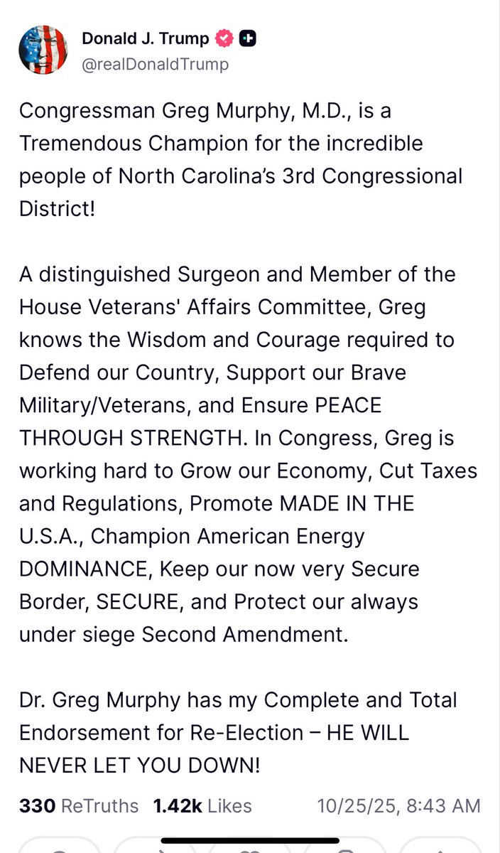 Dr. Greg Murphy tweet media