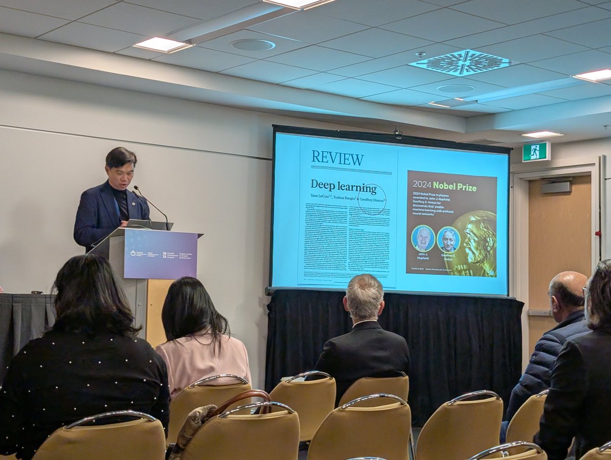 NSepehrvand's tweet photo. Great session at #CCC2025 about #artificial_intelligence in #cardiovascular medicine: Today and Tomorrow
@ChiMingChow1 @NedadurRashmi @HeartMJS #AbhinavSharma https://t.co/vMjOVYGVOZ