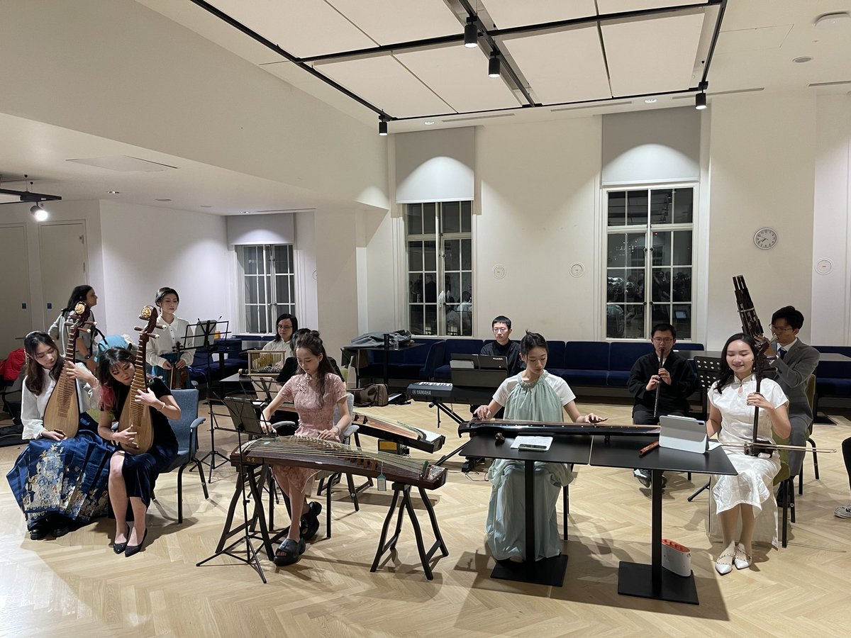 irisyau's tweet photo. Noteworthy keynote and a lovely reception to close #ChinaWeek2025 @KingsCollegeLon last night Many congratulations to everyone involved @lauchinainst 👏👏 #jiayou https://t.co/CLRNCwKWQt
