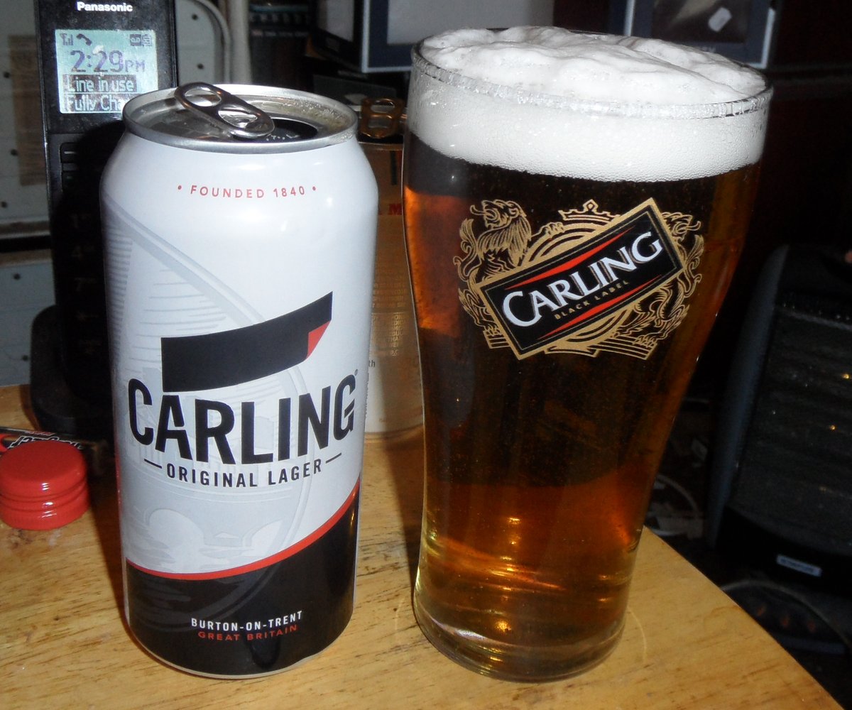 MartynWilliams6's tweet photo. The first CARLING Glass to ever be christened
#CARLINGNo1 #carling #madelocal https://t.co/YVaNnABxVP