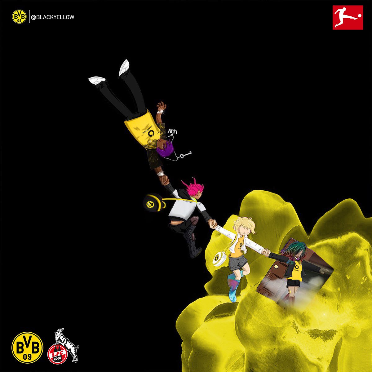 BlackYellow's tweet image. The perfect Match Day. ๐ฅฐ