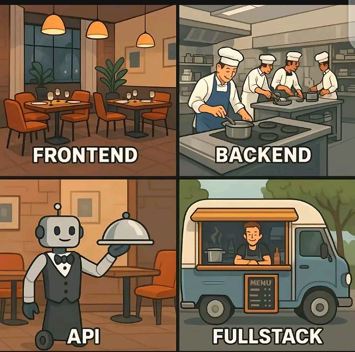 afatechltd's tweet image. The 4 pillars of web development 💻
Which one describes YOUR superpower?
• FRONTEND: The artist
• BACKEND: The architect
• API: The connector
• FULLSTACK: The unicorn 🦄
Reply with your role + why you love it! #webdevelopmentframework