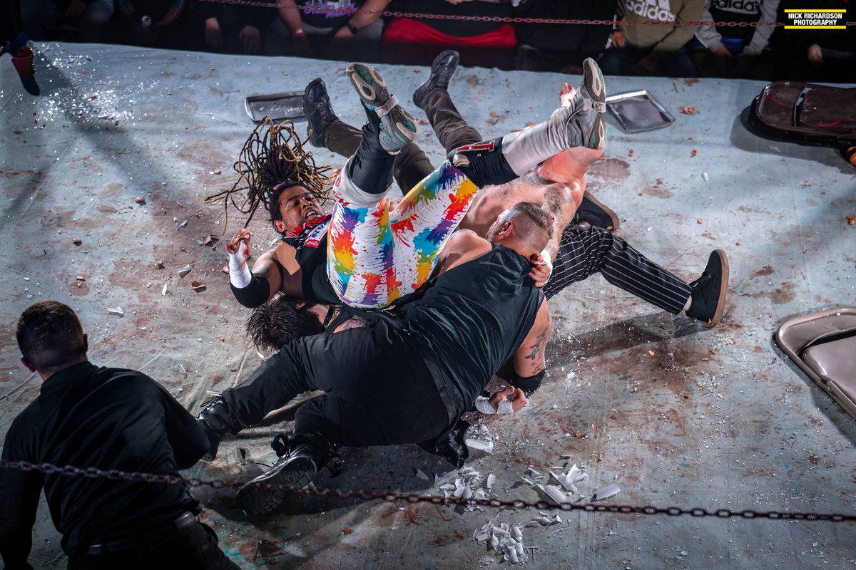 NickNrichard's tweet image. Photos from ICW No Holds Barred #86 show last night from the Heart Ballroom in Newark NJ

@ICWNHB
#NHB86

@TheprocessMM3