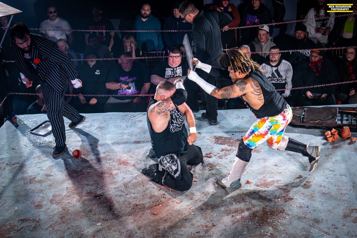 NickNrichard's tweet image. Photos from ICW No Holds Barred #86 show last night from the Heart Ballroom in Newark NJ

@ICWNHB
#NHB86

@TheprocessMM3