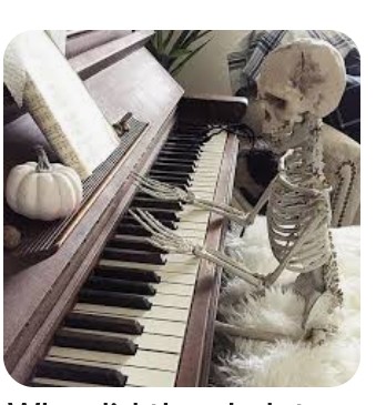 #MyTopicalHalloweenCostume a skeleton playing the piano, because they have no organs