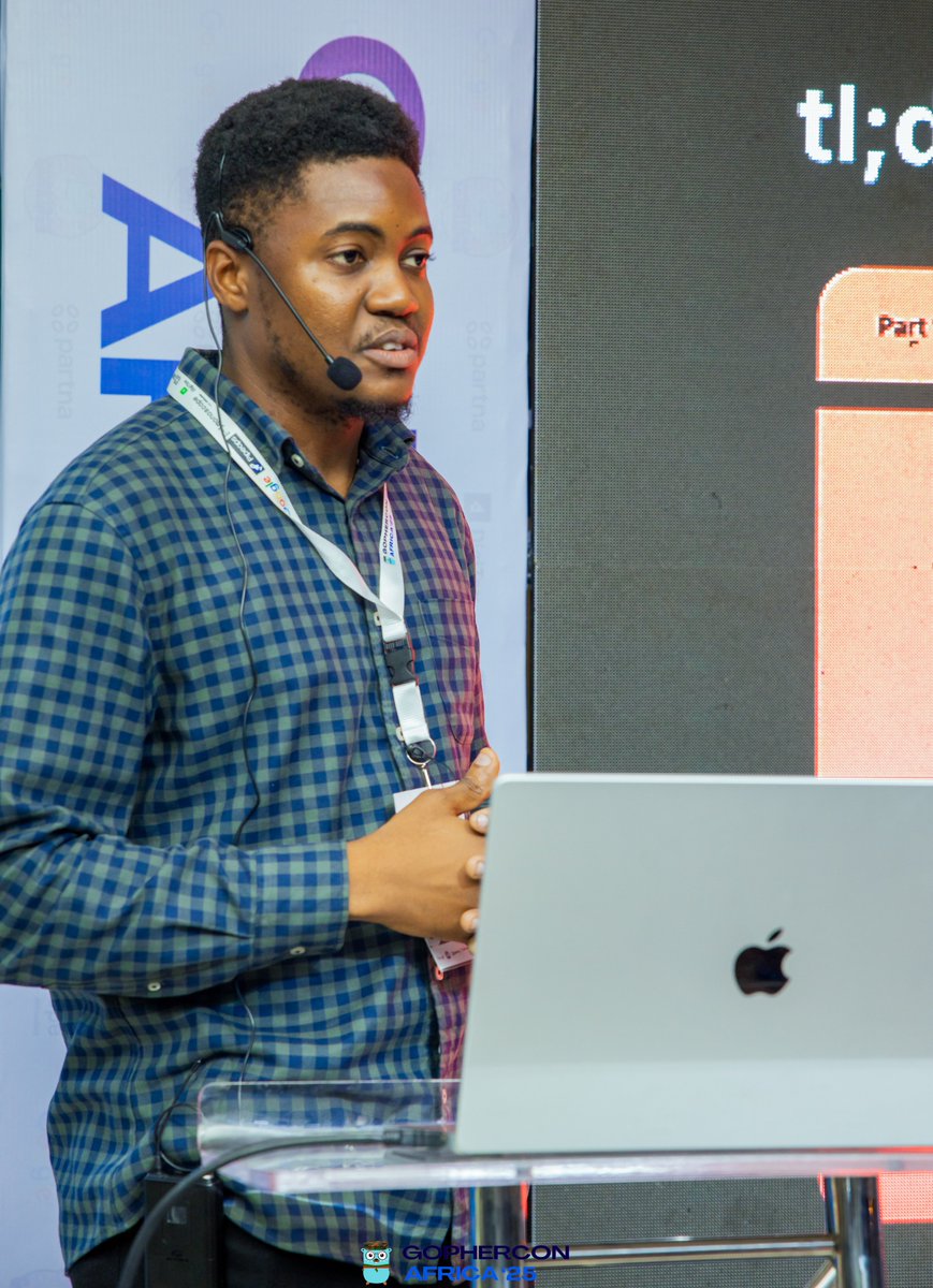 gophers_africa's tweet image. Ongoing at #GopherConAfrica! @ayisaiah  dives into
🧰 “Building Command Line Applications in Go.”
Practical, powerful, and pure Go goodness for developers who love the terminal! 💙
#GoLang #CLI #DevTools #Gophers