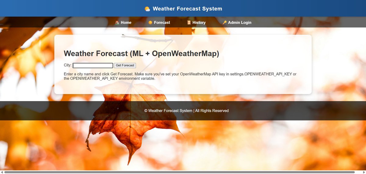 php_gurukul's tweet image. 🌦️ Weather Forecast System using Python and Machine Learning 🌦️
🔗 Download Now:
👉 phpgurukul.com/weather-foreca…
Predict future weather conditions such as temperature, humidity, and rainfall with high accuracy through Machine Learning models in Python!