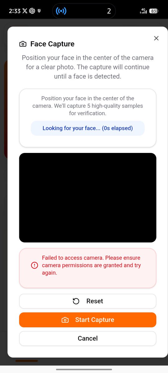 halimam01348797's tweet photo. @sidrachain Hello, I'm unable to claim my Sidra since day before yesterday due to unable to capture my face please help me out. https://t.co/j7mZX27s5Q