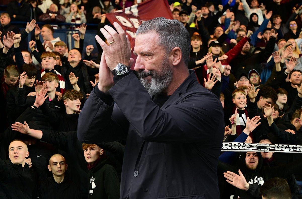 sked21's tweet photo. 🗣️ “If you think you've been loud in the past, be louder... get in early, get behind the team, make it as hostile as possible, make it as noisy as possible."

Derek McInnes wants Tynecastle Park and Hearts fans to be raucous and intimidating.

🔗 https://t.co/NcWpfU8tI7 https://t.co/9JY3en4Vis