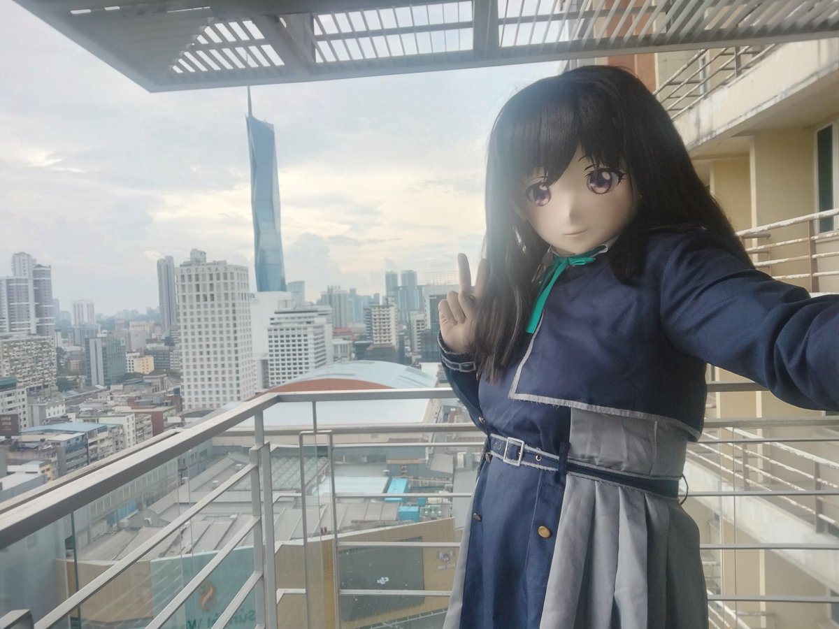 Morning 🌆 view
#kigurumi  #animegao #TRX