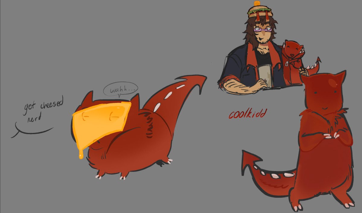 lackl7ster's tweet image. doodles of a happy lil family