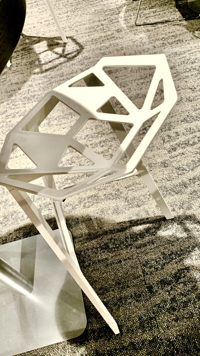 AstroMonkeyOne's tweet image. CAUTION: Sitting on this chair will give you waffle butt.