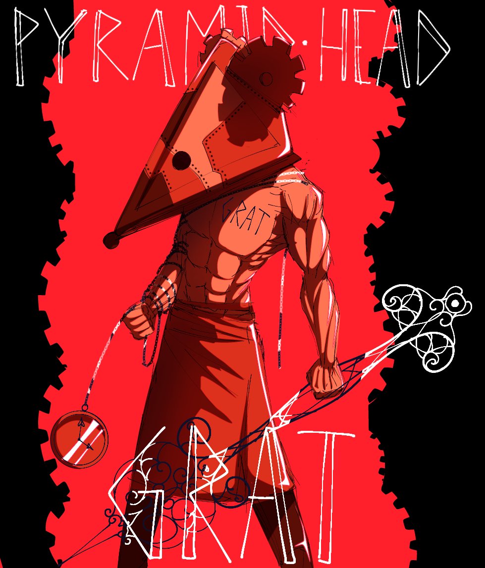 Day 25, Pyramid head
Had an idea of a pyramid head parody of a friend's mascot so i just rolled with it.
#Devilsinktober