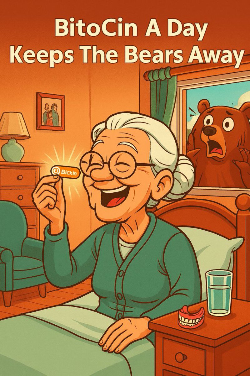 Bitocin_ETH's tweet image. $bitocin a day keeps the bear away! 
$BITCOIN @VitalikButerin