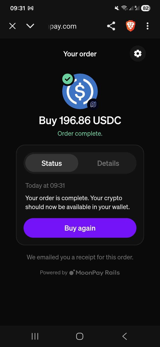 🔥 instant fiat deposits on mobile