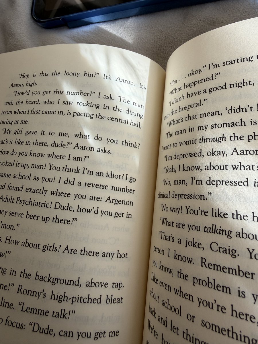 a book that makes me :( but i can’t put it down