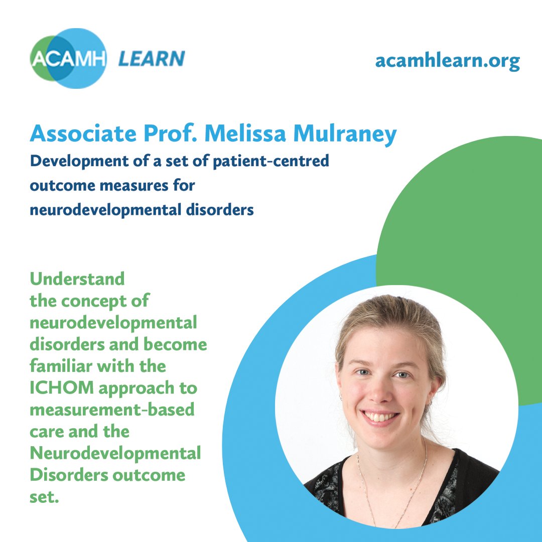 TheJCPP's tweet image. In this @ACAMHLearn talk, Prof. Melissa Mulraney emphasizes the need for psychometrically sound patient-reported outcome measures and highlights the challenges in selecting appropriate tools for some outcomes for CYP with #neurodevelopmental disorders. bit.ly/4nJ4zx1