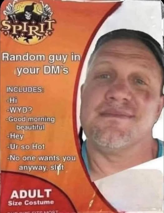 #MyTopicalHalloweenCostume A creepy internet troll.