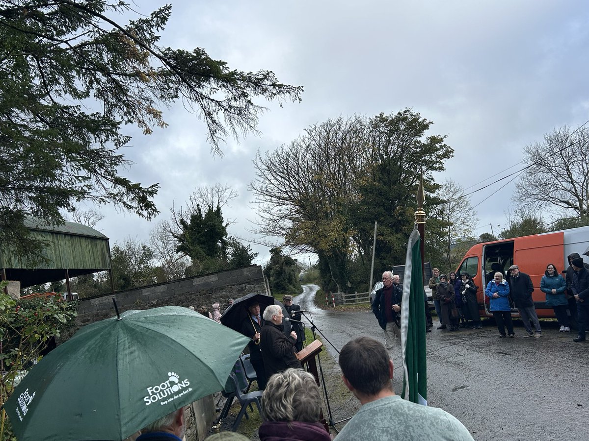 walshthomasf's tweet image. Today I attended the unveiling of a plaque in #Ballintrillick to honour PJ Rooney, elected to Sligo County Council in 1920.

Congratulation to everyone involved in the project and to the Rooney family.