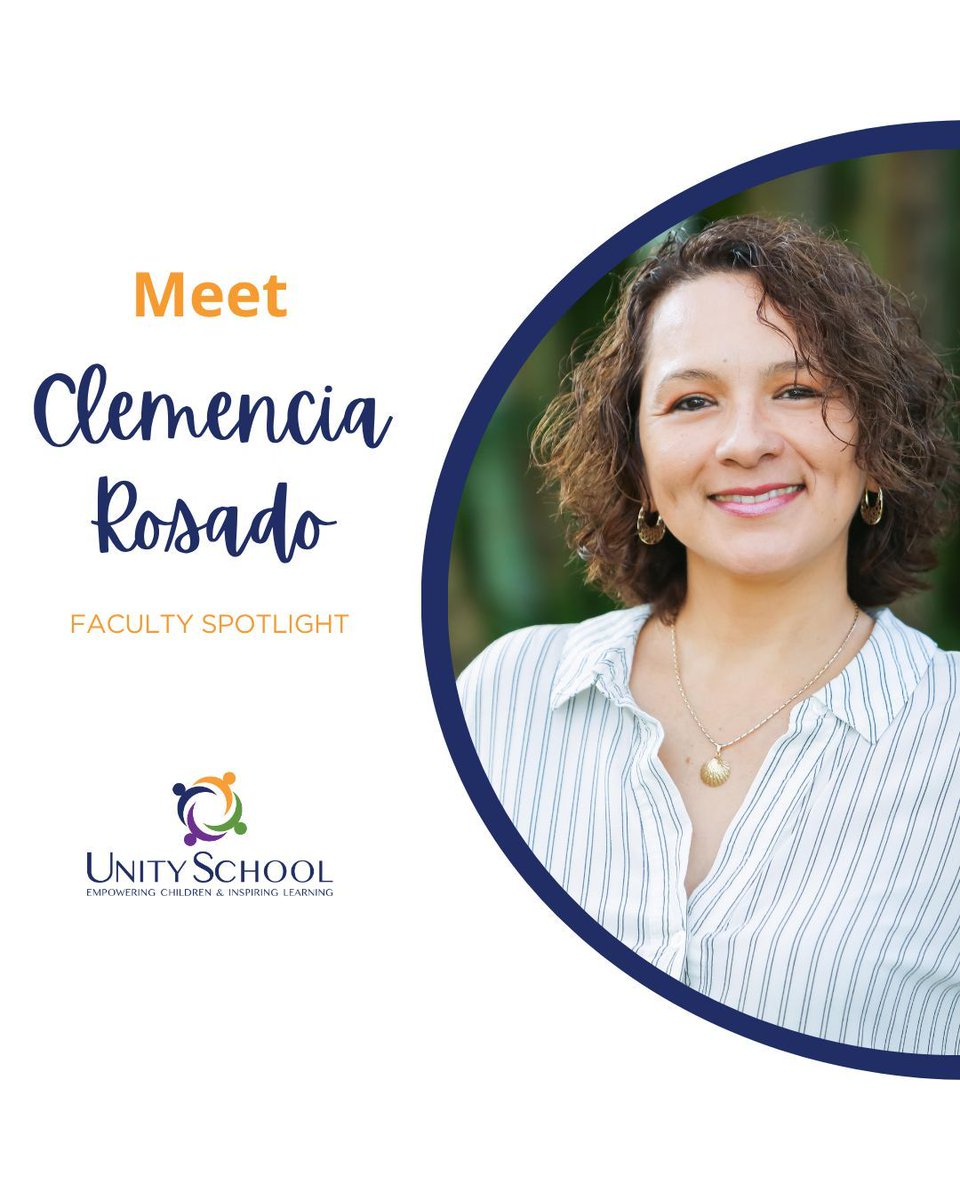 UnityDelray's tweet image. 🌟 Faculty Feature: Mrs. Clemencia Rosado! 🌟
With 15 years of experience teaching toddlers, Mrs. Rosado blends Montessori and play-based learning to spark curiosity and independence. Her classroom is filled with warmth, hugs, and heart. Learn more at 🔗 unityschool.com/discover-unity…
