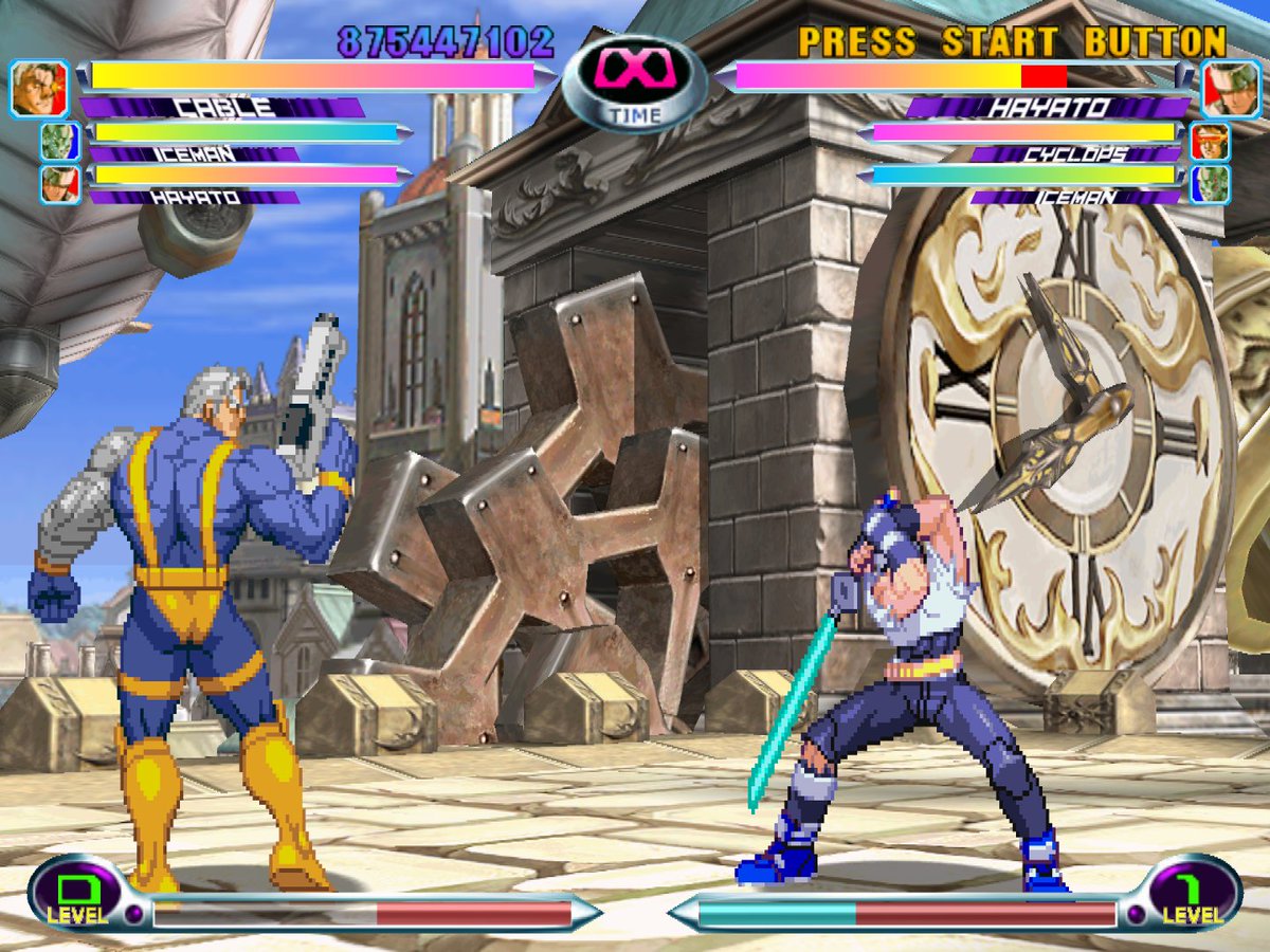 benuneez's tweet photo. Revisitei o Marvel vs Capcom 2, e continua sendo um jogaço https://t.co/7Z7rMQFulA