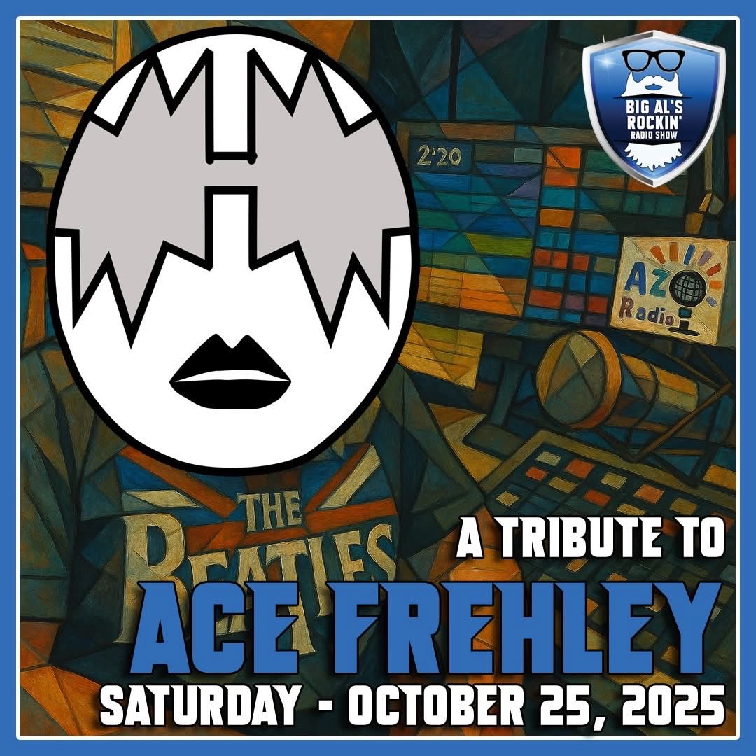 I hope you'll join me today, Saturday, October 25, at 12PM Eastern US Time, for a special edition of #BigAlsRockinRadioShow on #A2ZRadio. I will be paying tribute to legendary original KISS guitarist Ace Frehley. You can tune in here a2zradio.net/tune-in/.