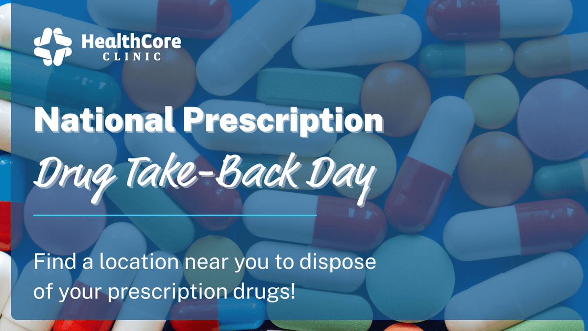 Today is National Prescription Drug Take-Back Day!💊 Unused prescriptions drugs find their way into the wrong hands when improperly disposed. Make the smart choice, safely dispose your prescription drugs at a collection site near you!

Link in bio.