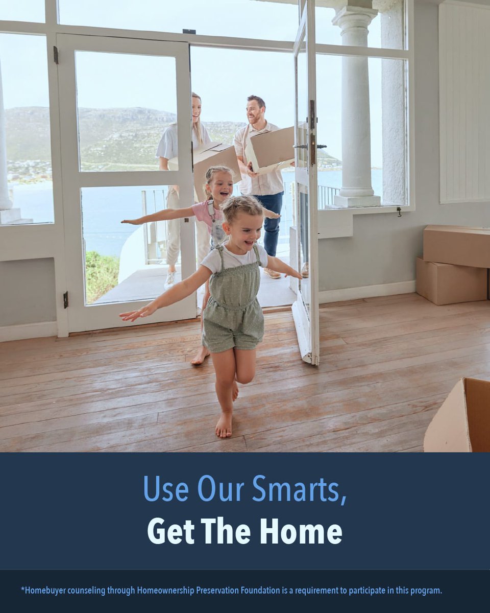 Heads-up! I've got access to programs that offer assistance to qualified homebuyers toward their down payment or closing costs. It's the sharp play: Ask me how!