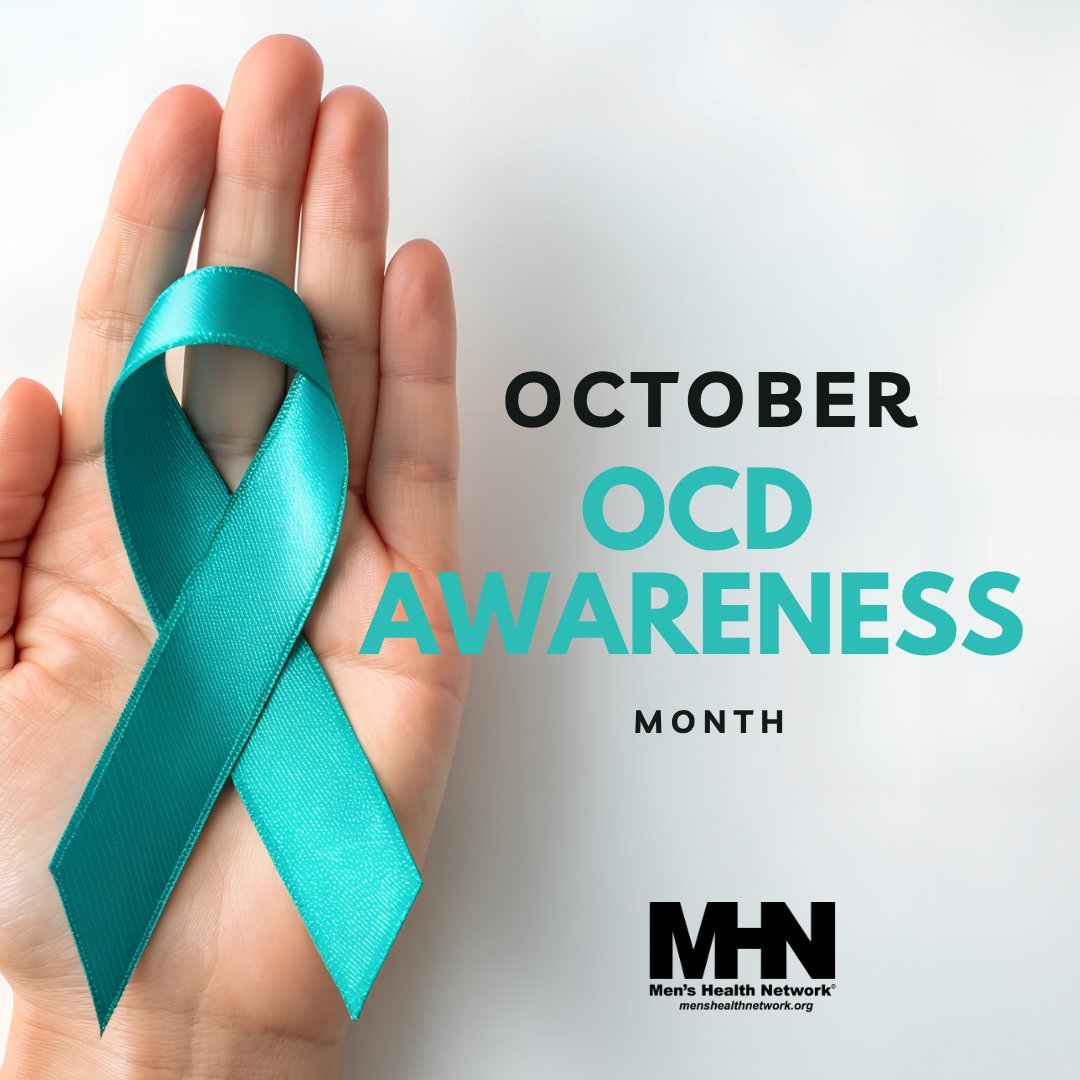 MensHlthNetwork's tweet image. 🩵#OCD is a struggle many men face but rarely talk about. It’s often misunderstood, yet its impact runs deep—affecting thoughts, relationships, and daily life. 

📊 About 1 in 40 adults live with OCD, but too many suffer in silence because of stigma and misunderstanding.